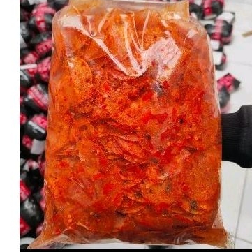 kripca pedas daun jeruk 1kg