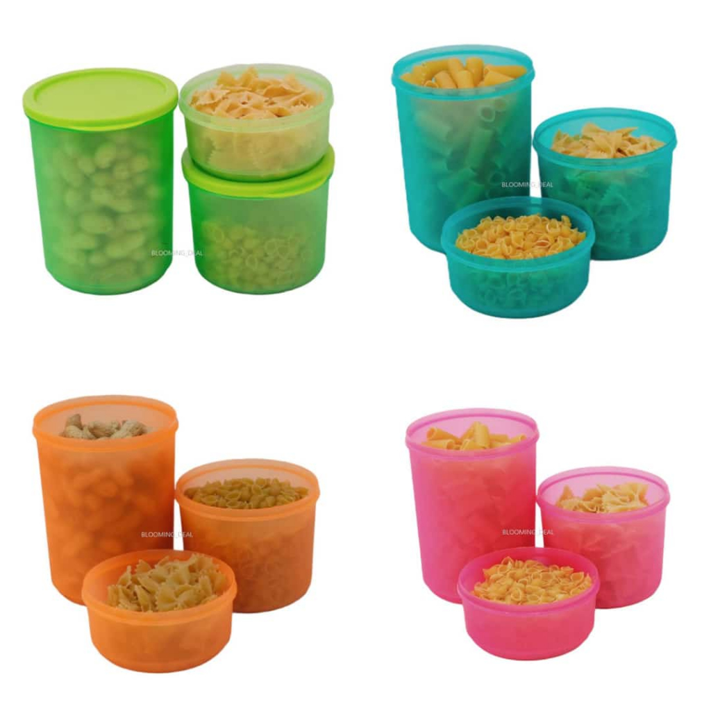 toples palm spring 3in1/TOPLES KUE SET/ Container Palm Spring Set 3 Pcs Biggy Home