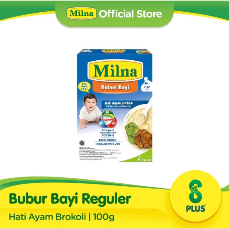 Milna bubur bayi 8+ bulan