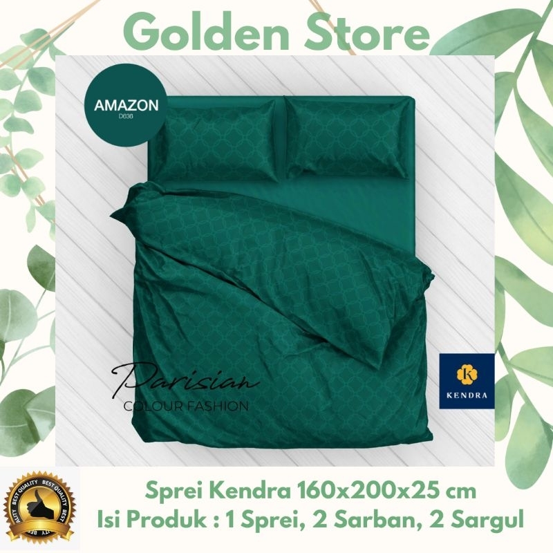 Sprei Kendra 160x200x25 Polos Amazon