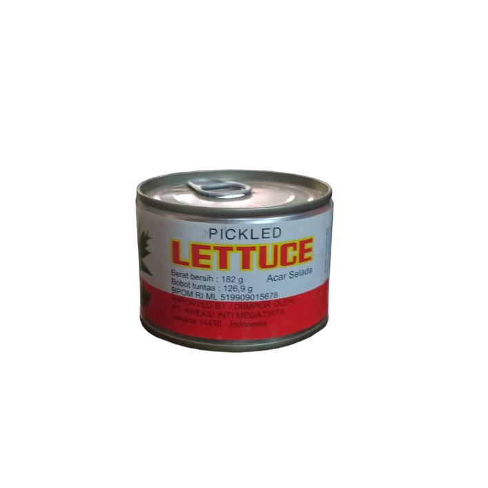 Pickled Lettuce Caisim Kaleng Acar Selada Kaleng/ Pickled Lettuce IPKS 182g / Mamata Brand/ Red Boat