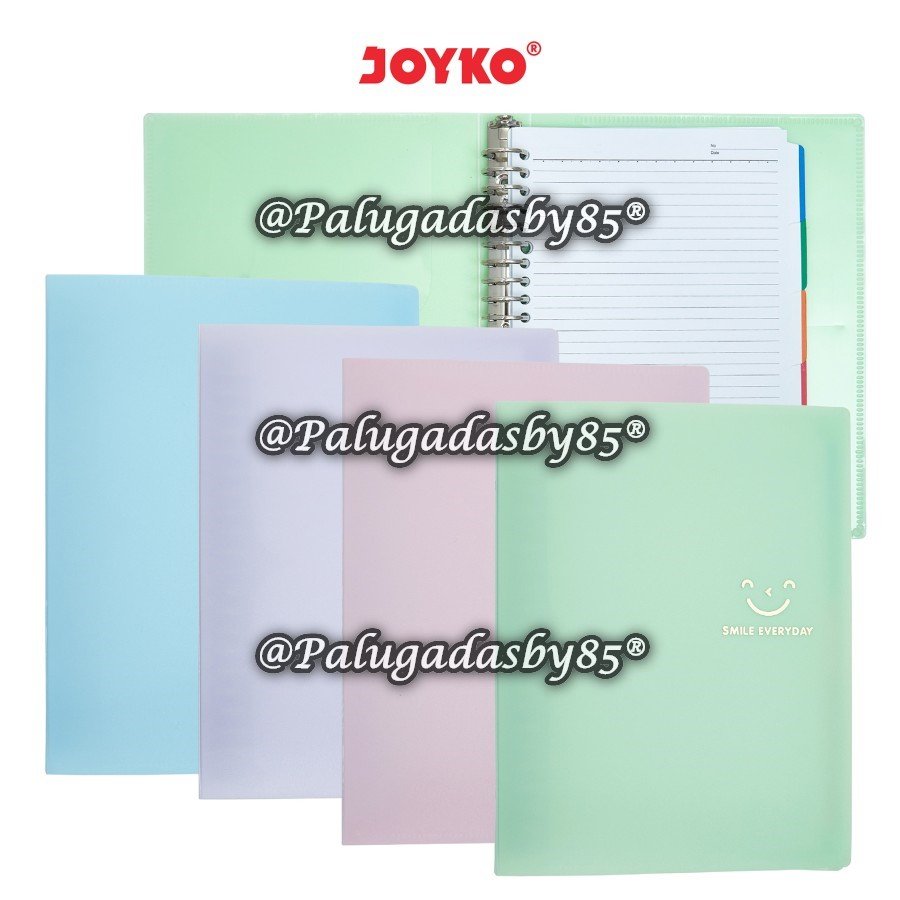 

(1 Biji) GROSIR Map Binder JOYKO A5-MHPTSM-517 A5 Smile Everyday / Binder Note Joyko A5-MHPTSM-517 / Binder Note Joyko A5 MHPTSM-517 / A5 MHPTSM 517