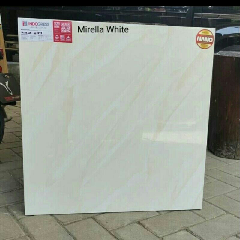 granit lantai 60x60/mirella white/indogress