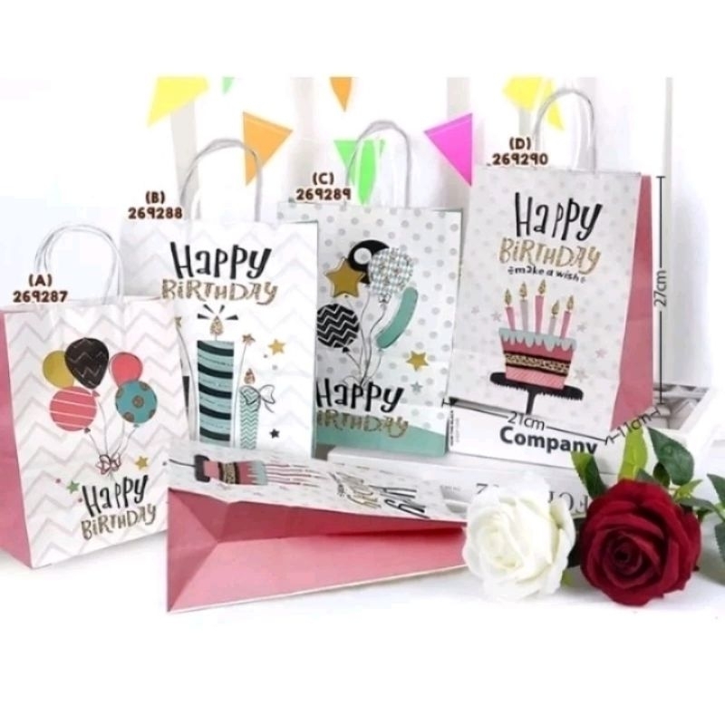 

Paperbag Happy Birthday Paperbag Ulang Tahun Tas Souvenir Ulang Tahun