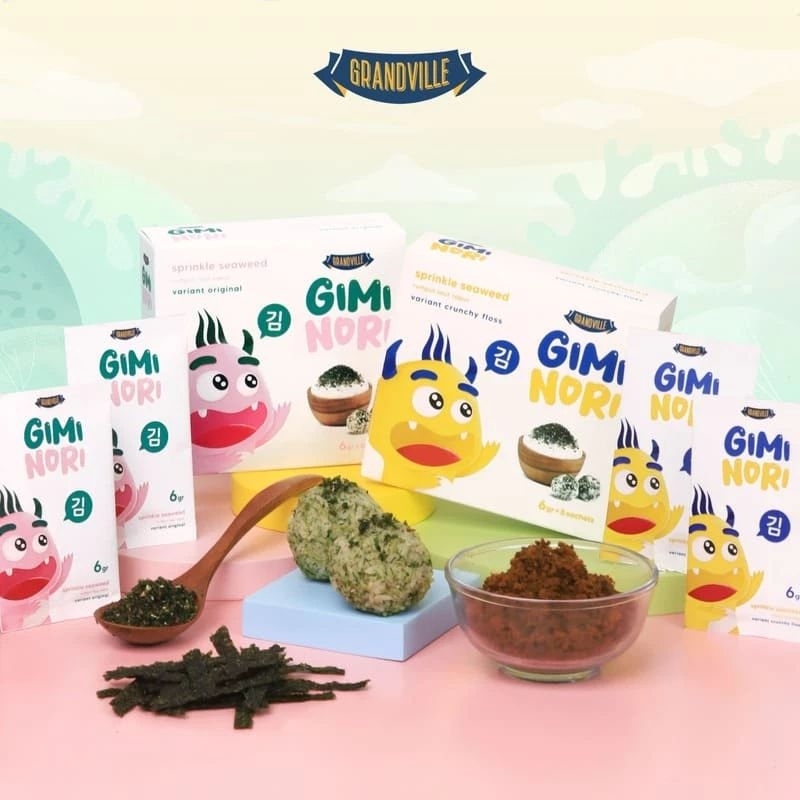 

Grandville Gimi Nori Rumput Laut Tabur HARGA SATUAN