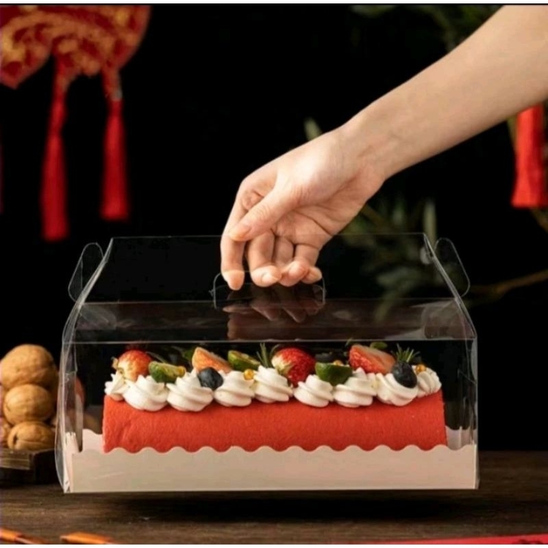 

Box Mika Bolu Gulung / Box Mika Gable / Box Hampers Natal Imlek Mika