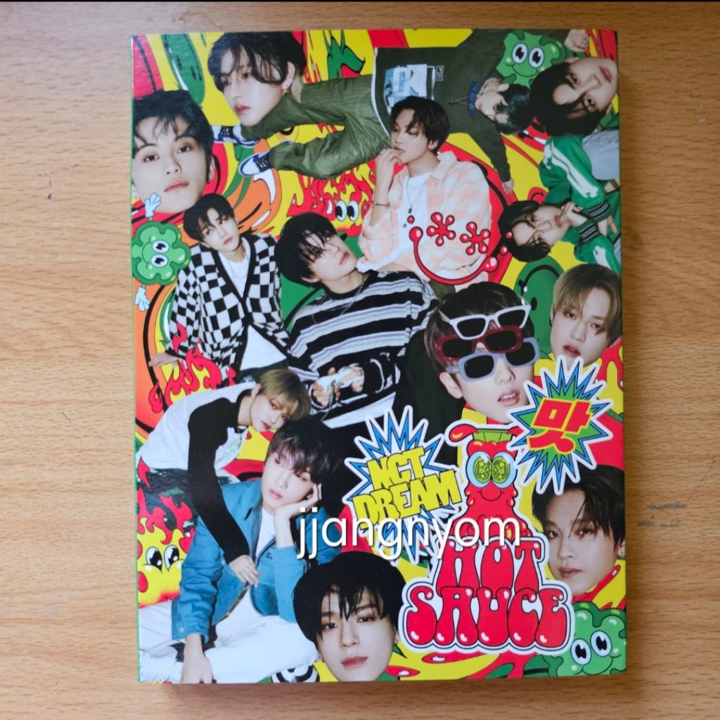 NCT DREAM HOT SAUCE ALBUM ONLY BORING VERSION ALBUM NCT DREAM HOT SAUCE