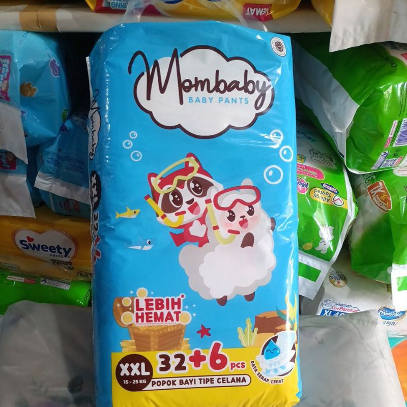 mombaby  XXL 32+6 pants