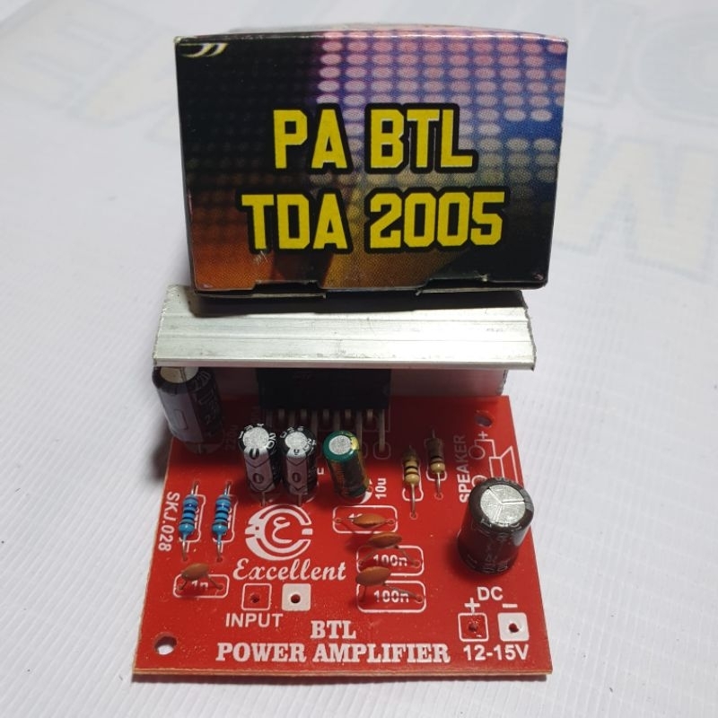 Power btl dc 12v tda 2005 excellent