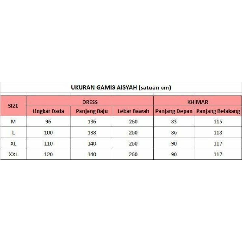 gamis aisyah set khimar by akifa