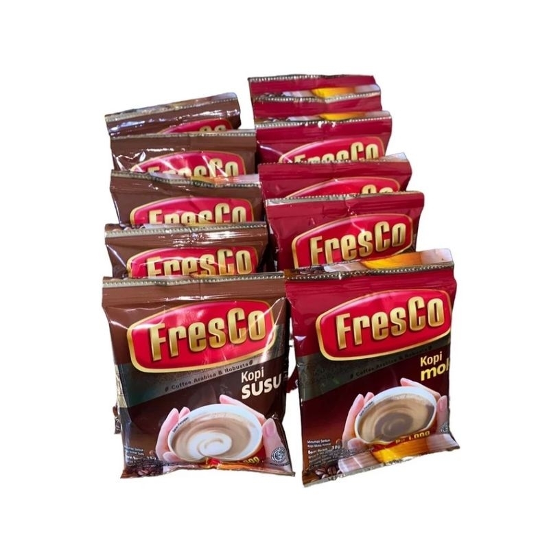 

Fresco Kopi Susu Renceng isi 12Sachet Kopi Mocca