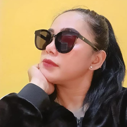 AD14 Kacamata wanita premium import gaya hijab mahal cewek dewasa korea 3