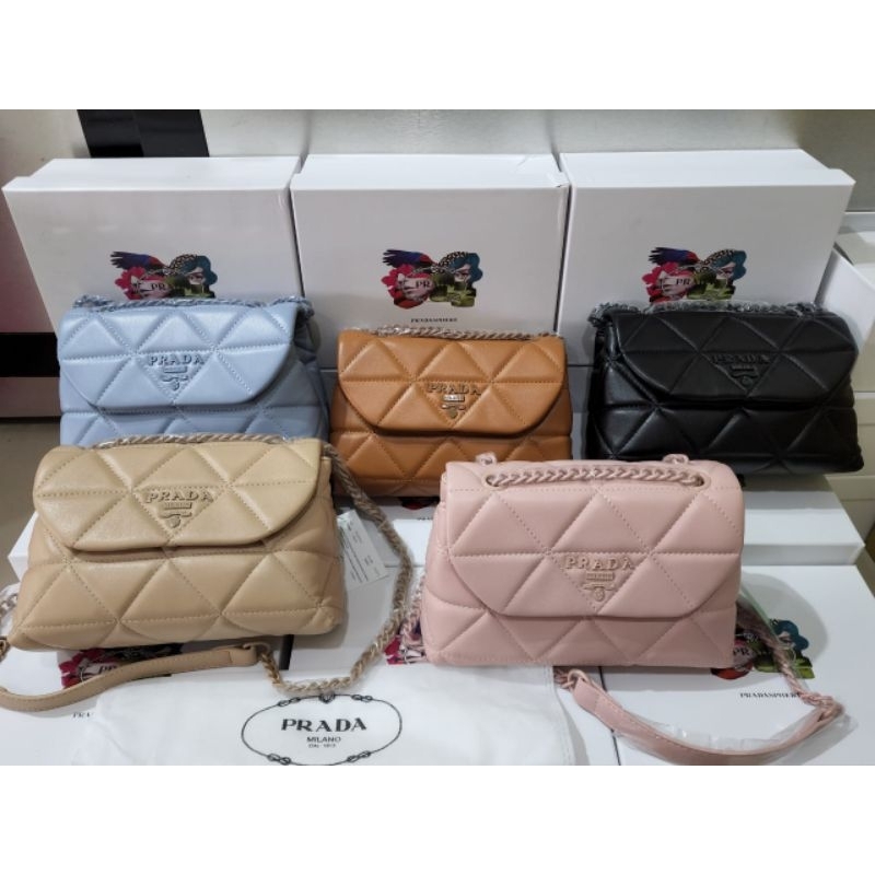 Tas selempang Prada miror high quality