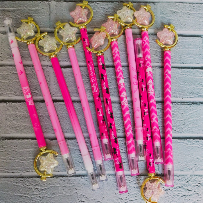

PULPEN GEL MEKANIK 0.5MM / BALLPOINT MEKANIK MOTIF STAR MAGIC BARBIE