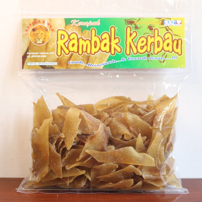 

KERUPUK RAMBAK MENTAH RAMBAK KERBAU KEPALA SINGA |CAMILAN OLEH OLEH SURABAYA SNACK MAKANAN RINGAN KRUPUK