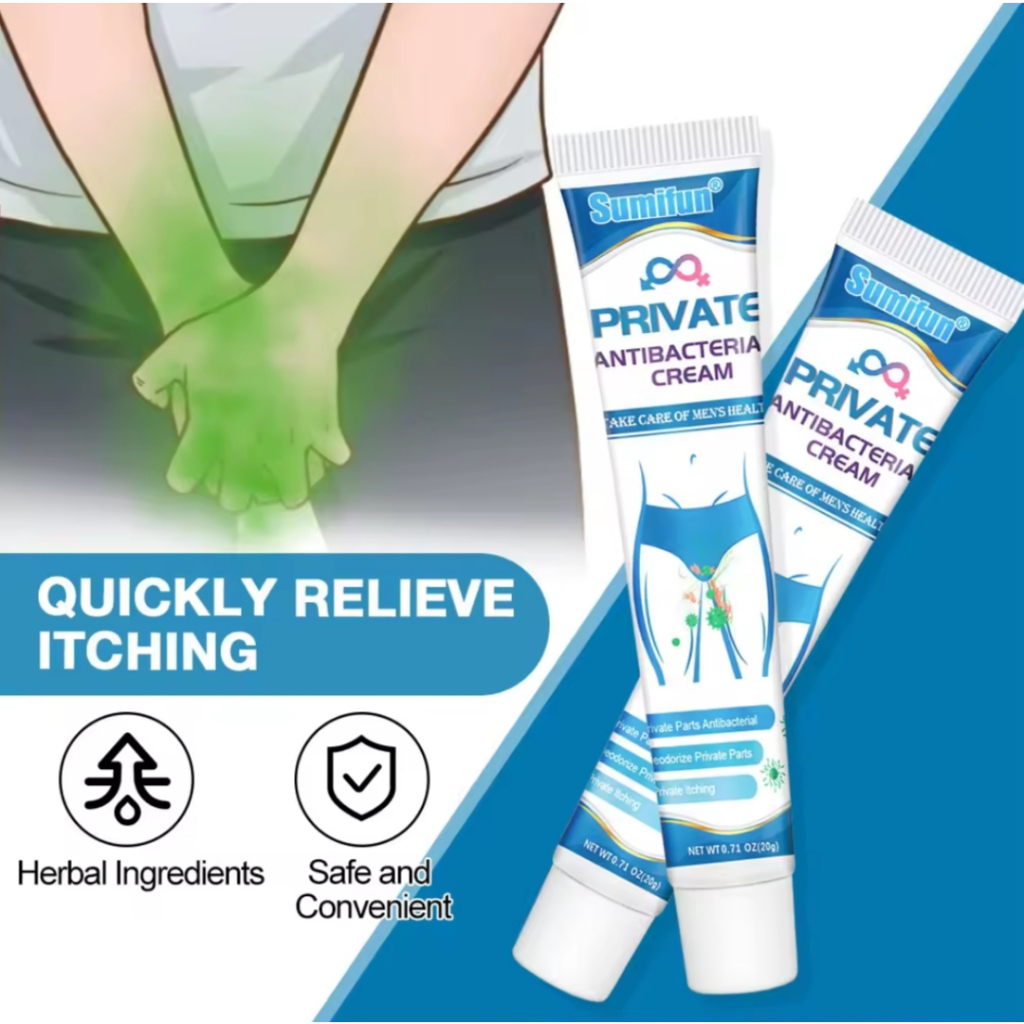 SUMIFUN Salep Gatal Selangkangan/Krim Penghilang Gatal Penyakit Selangkangan/Genital Wart Virus Sumi
