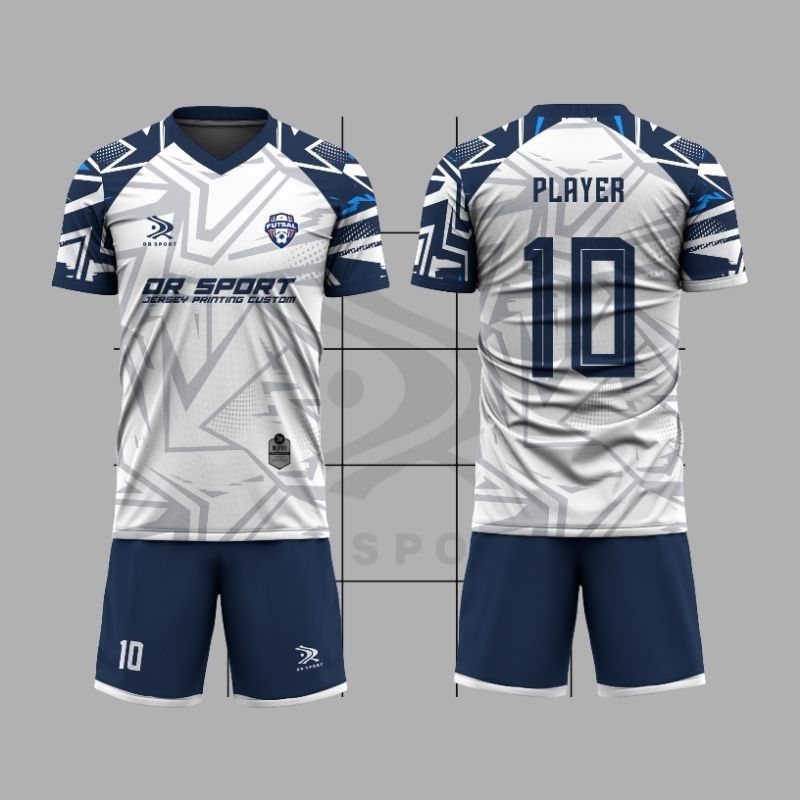 Jersey printing futsal Jersey printing football Jersey Fullprinting (DR02) stelan Jersey Fullprintin