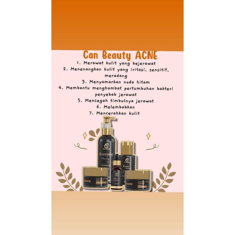 Paket skin care Can Beauty acne