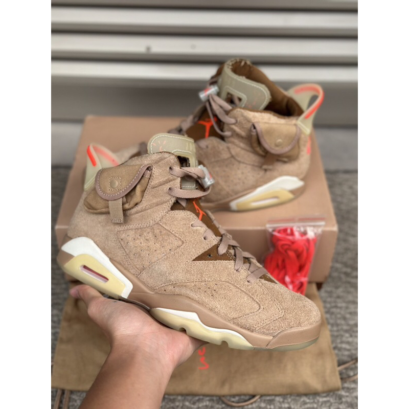 Air Jordan 6 Retro Travis Scott British Khaki