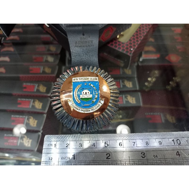 

TANDA JABATAN LURAH KOTA TANGERANG SELATAN BESAR UKURAN 6CM