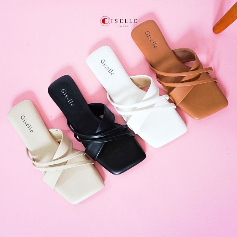 Giselle Colls - Lillith Sandal Wanita Flat / Teplek
