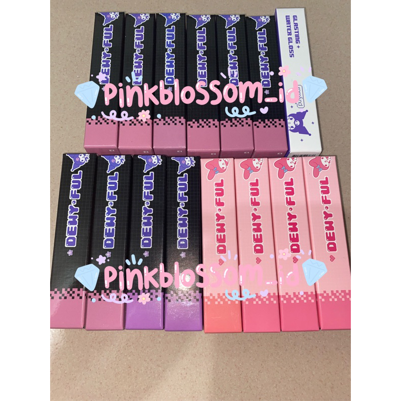 [ ready stock ] romand rom&nd X Sanrio Kuromi dewyful water tint original