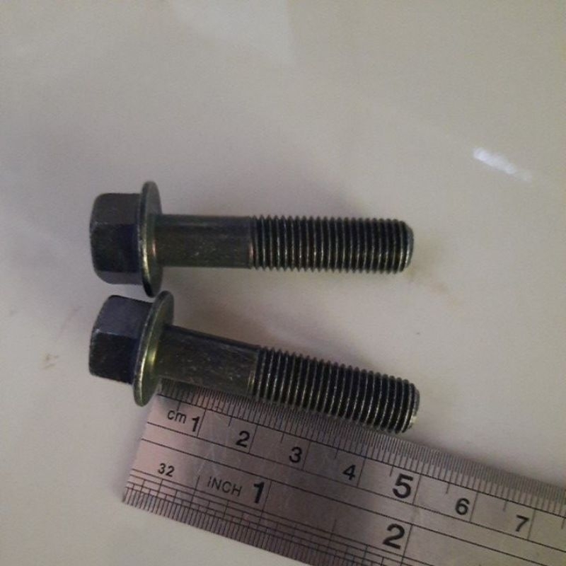 baut topi 14. 4.5cm hitam isi 2pcs