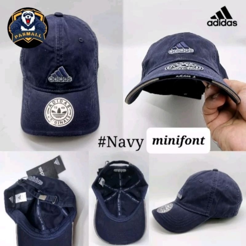 Topi Baseball Pria Original Import Adidas Logo Bordir ADS-02