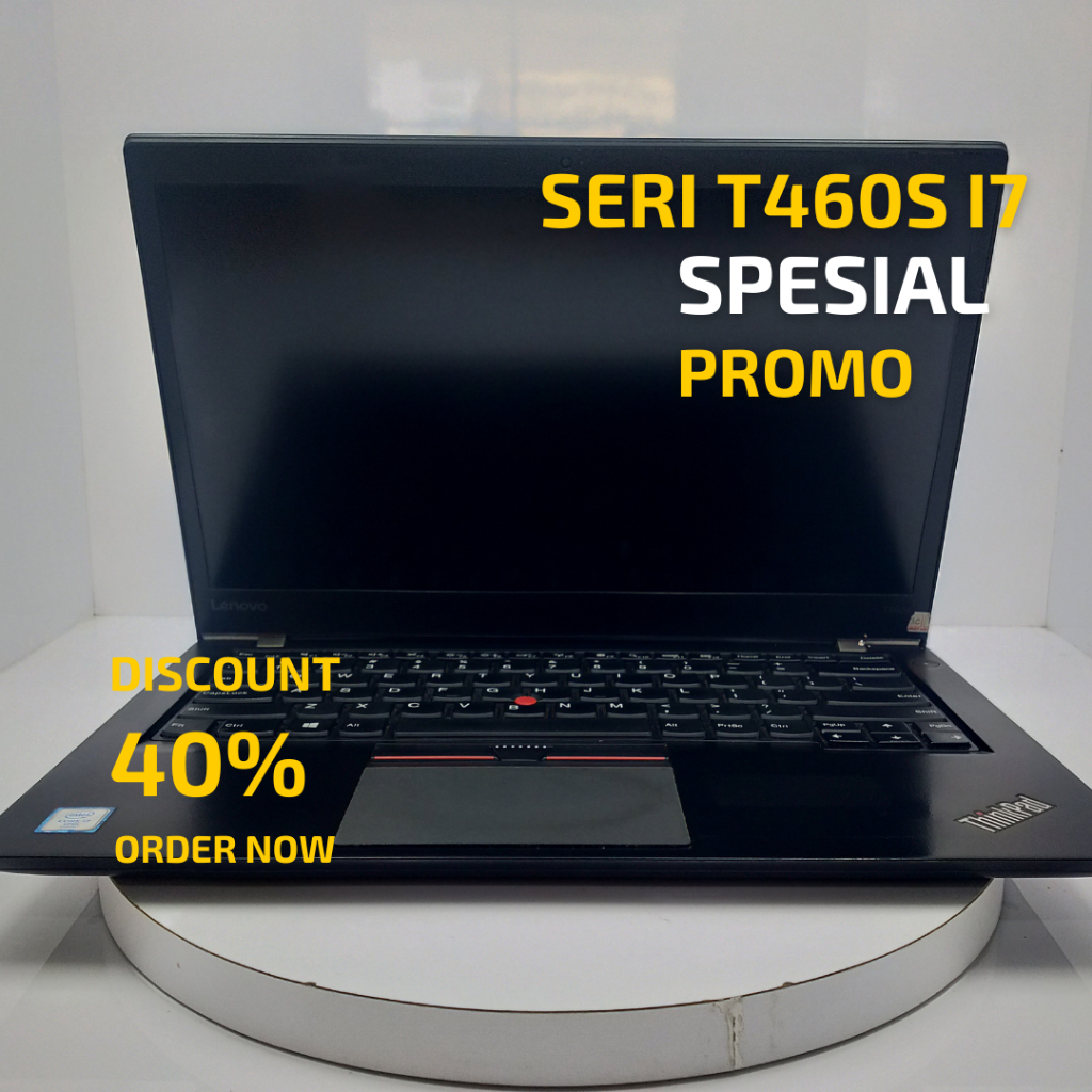 Lenovo T460s Core i7 Gen 6 Ada Garansi
