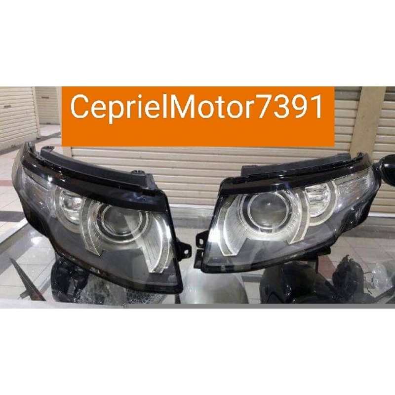 Headlamp Lampu Depan Land Rover Range Rover Evoque 2011 2013
