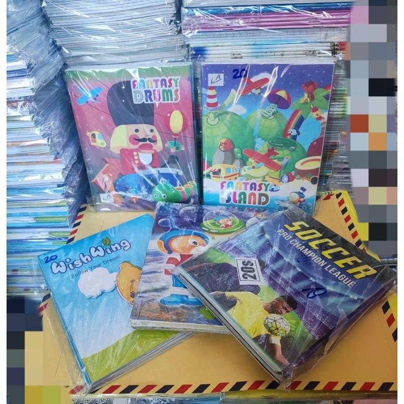 

Buku tulis murah isi 14-20-24 lembar (10buku)