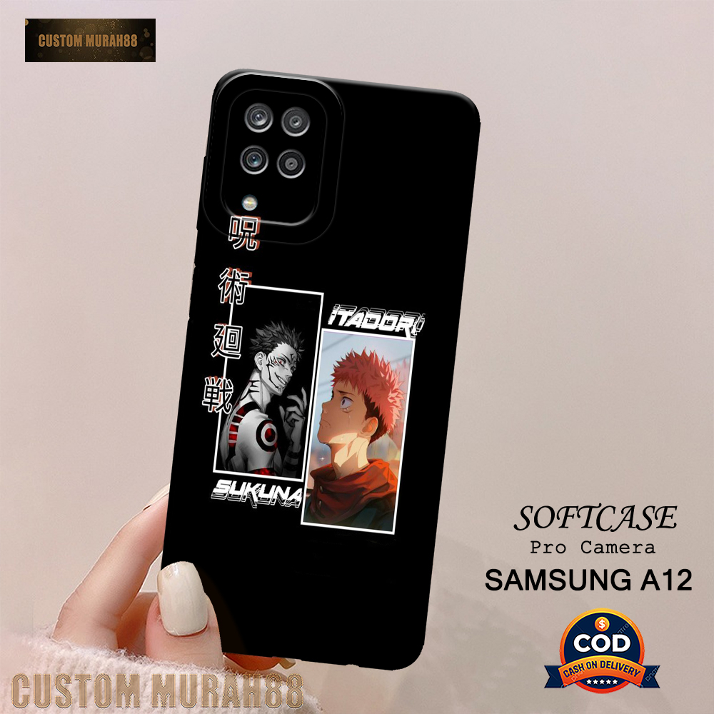 Case Samsung A12 Terbaru - Fashion Case ANIME - Casing Hp Samsung A12 - Softcase Pro Camera Samsung A12 - Mika Hp - Silikon Hp - Kondom Hp - Hardcase - Kesing HP Samsung A12  - Aksesor