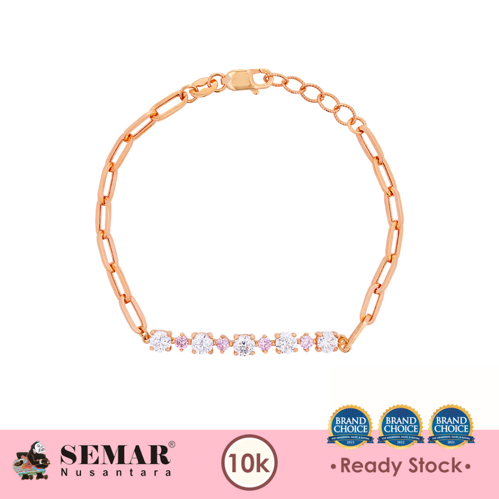 Gelang Emas Rantai Tena Moalissa Gold 10K Semar Nusantara