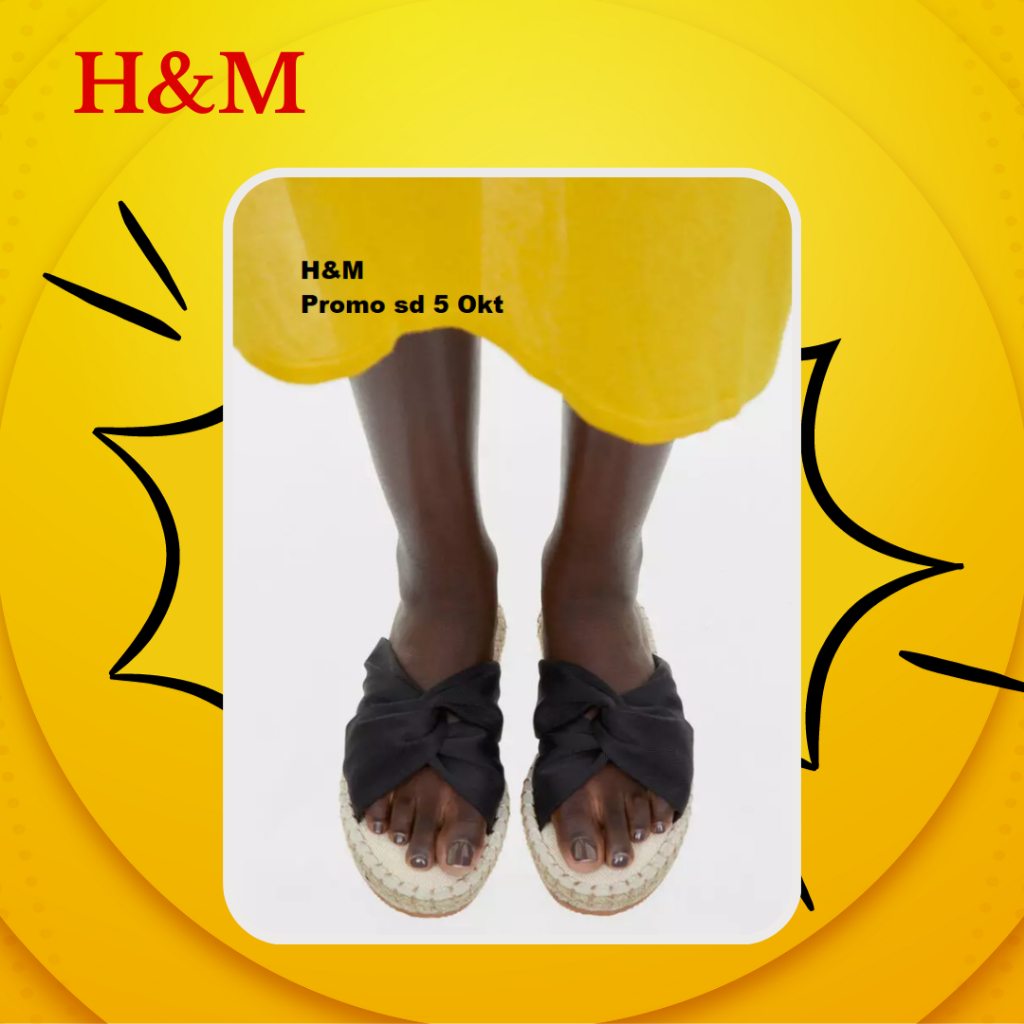 Sandal wanita H&M sale original store