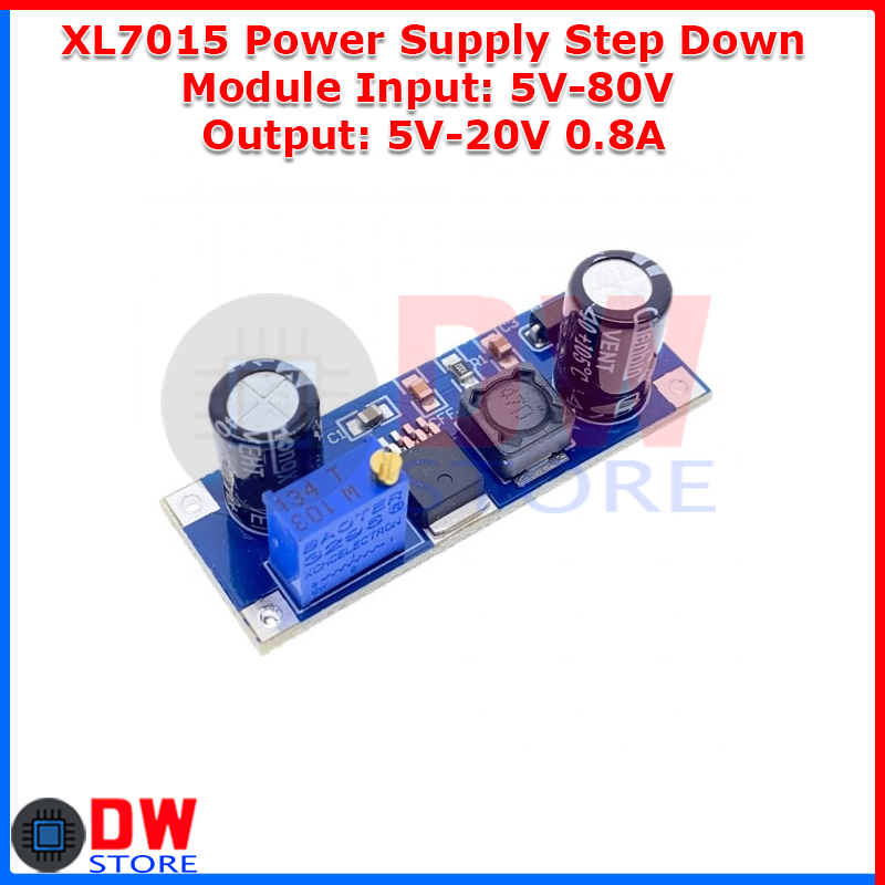 XL7015 DC-DC adjustable Step down Power Supply module 5V-80V