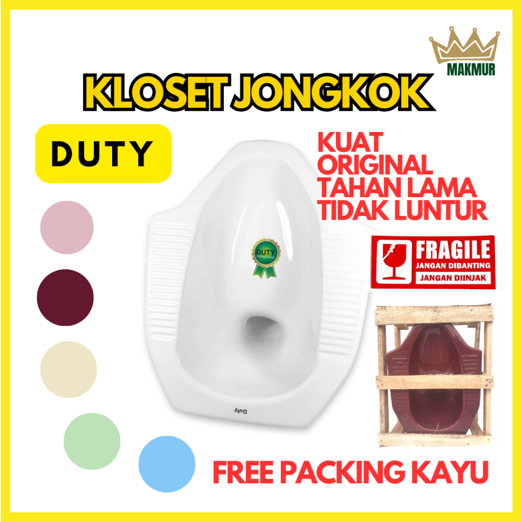 KLOSET JONGKOK / CLOSET JONGKOK TOILET WC | DUTY