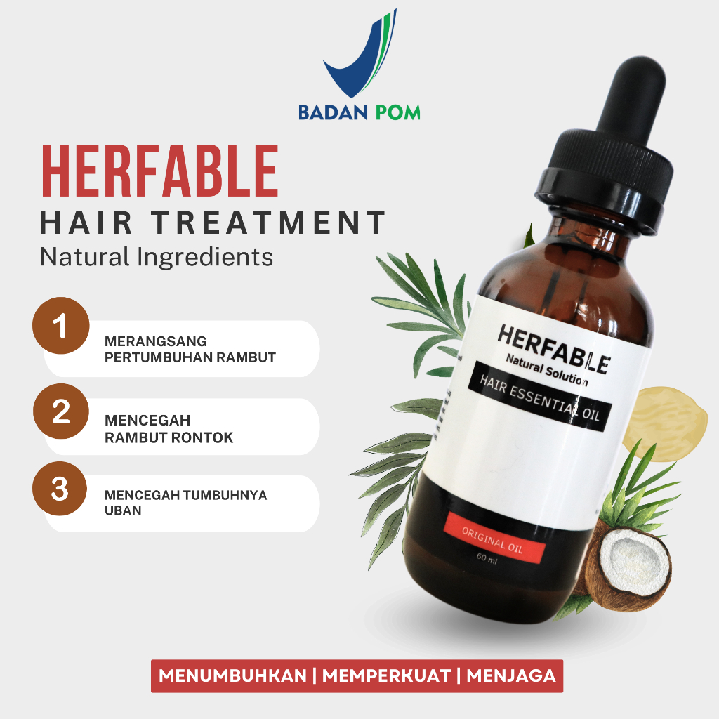 Herfable Hair Treatment - Penumbuh Rambut