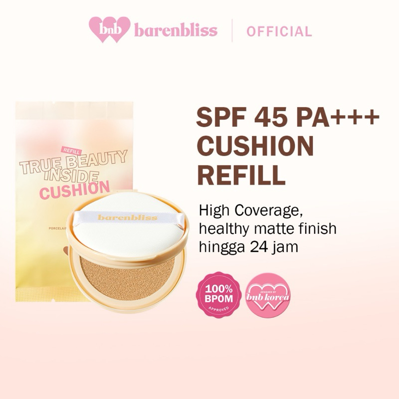 [REFILL] BNB barenbliss Korean Bloomatte True Beauty Inside Cushion