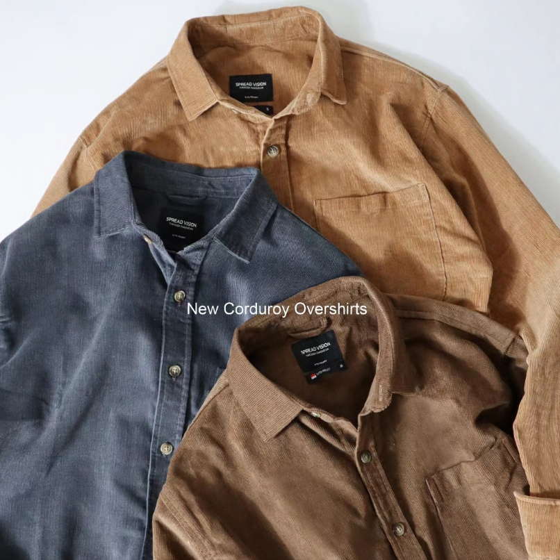 SVTD Corduroy Overshirts - Kemeja/Outer Lengan Panjang Corduroy 3 Warna
