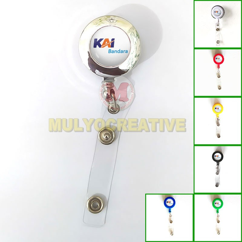 

ID Card Yoyo KAI Bandara Gantungan ID Card Holder Logo KAI Bandara