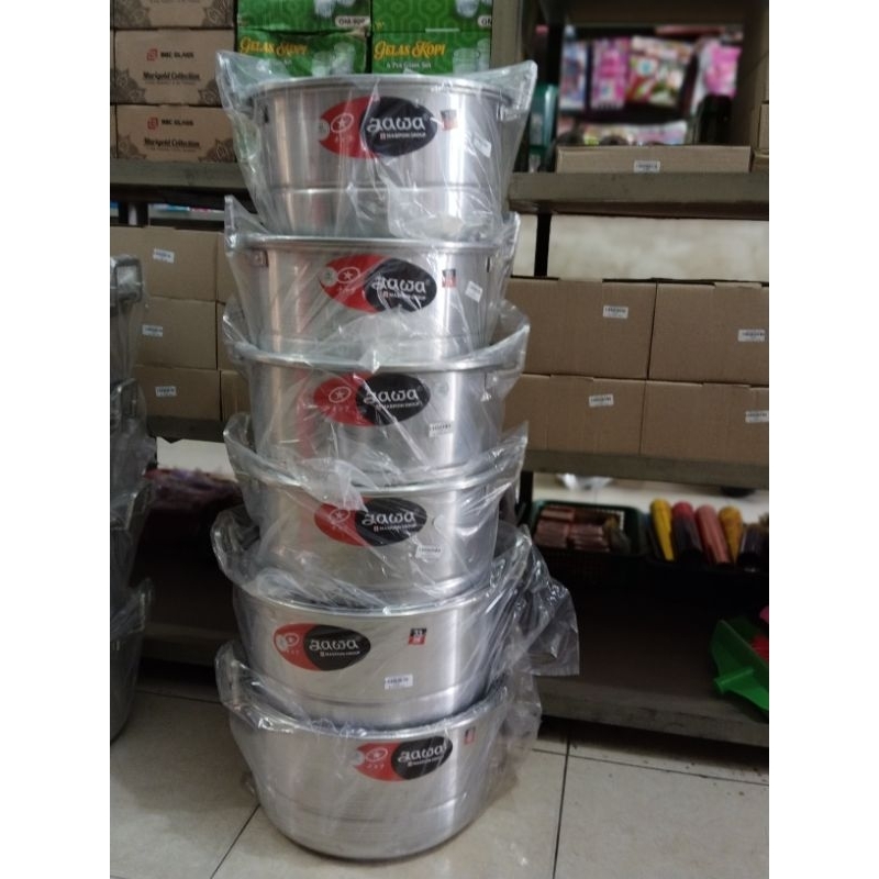 Kukusan Jawa 28cm Panci Jawa Kukusan ada Tutup