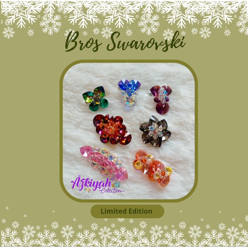 Peniti Bros Swarovski Anyam/Bros pundak Swarovski Ori