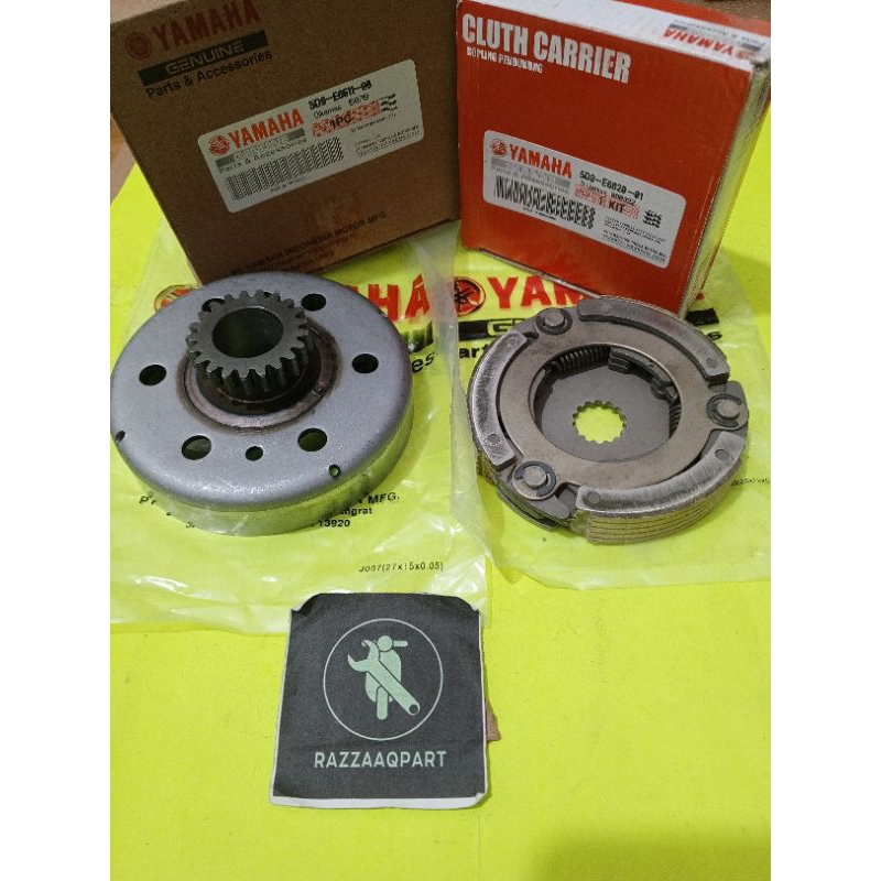 mangkok ganda Vega ZR plus kampas ganda Assy Satu set Vega ZR