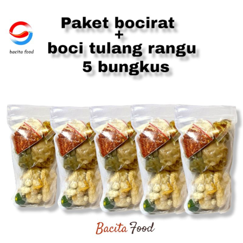 

PAKET BACIRAT MIX TULANG RANGU 5 bks - bacita food