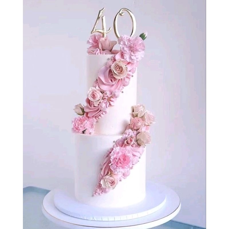 

wedding cake pink