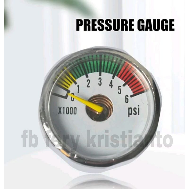 MANOMETER 6 PSI, MANOMETER PCP, MANOMETER OD 25