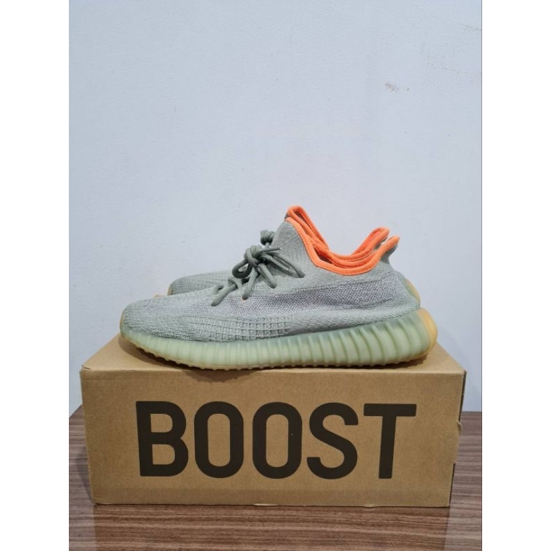 Yeezy 350 desert sage with OG box