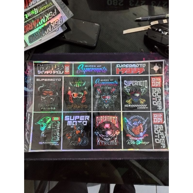 

STIKER HOLOGRAM SUPERMOTO TERBARU