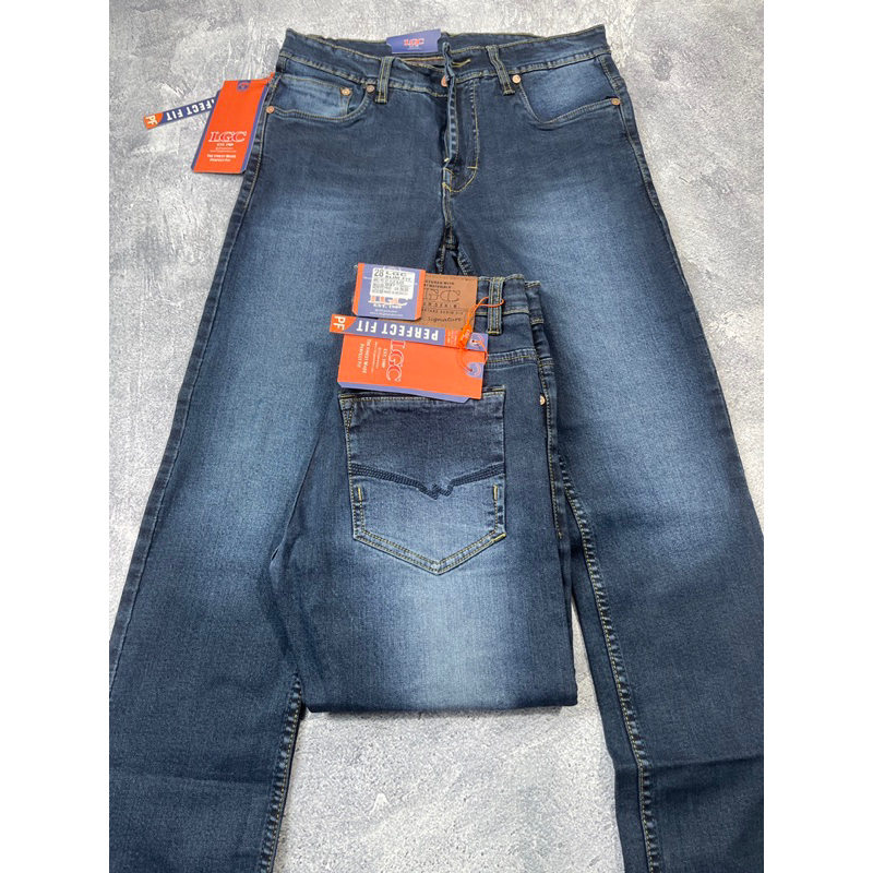 celana pria kekinian keren slimfit  jeans LGC Premium (27-32)