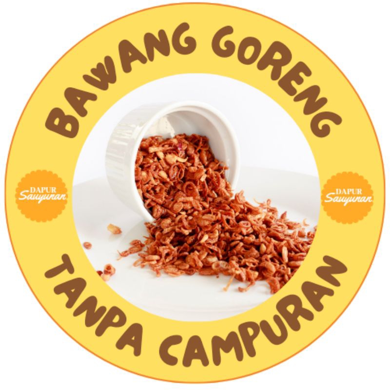 

Bawang Goreng Bagor Original tanpa terigu